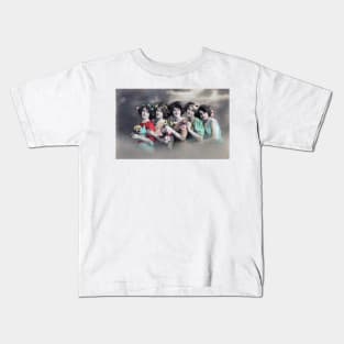 Five Edwardian ladies Kids T-Shirt